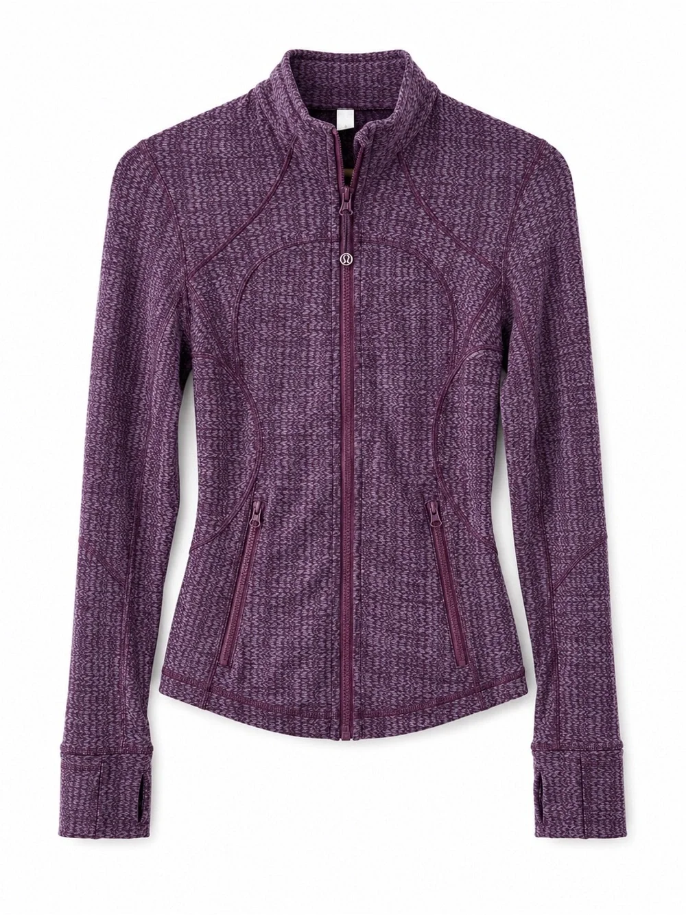 Lululemon Forme Jacket Cuffins Ziggy Wee September Plum Purple Size 2